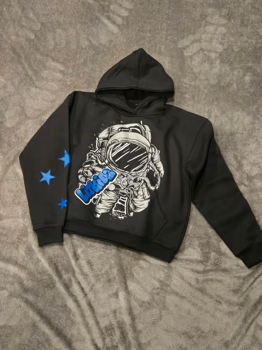 "LITKIDZ" Black Astronaut Sweatsuit